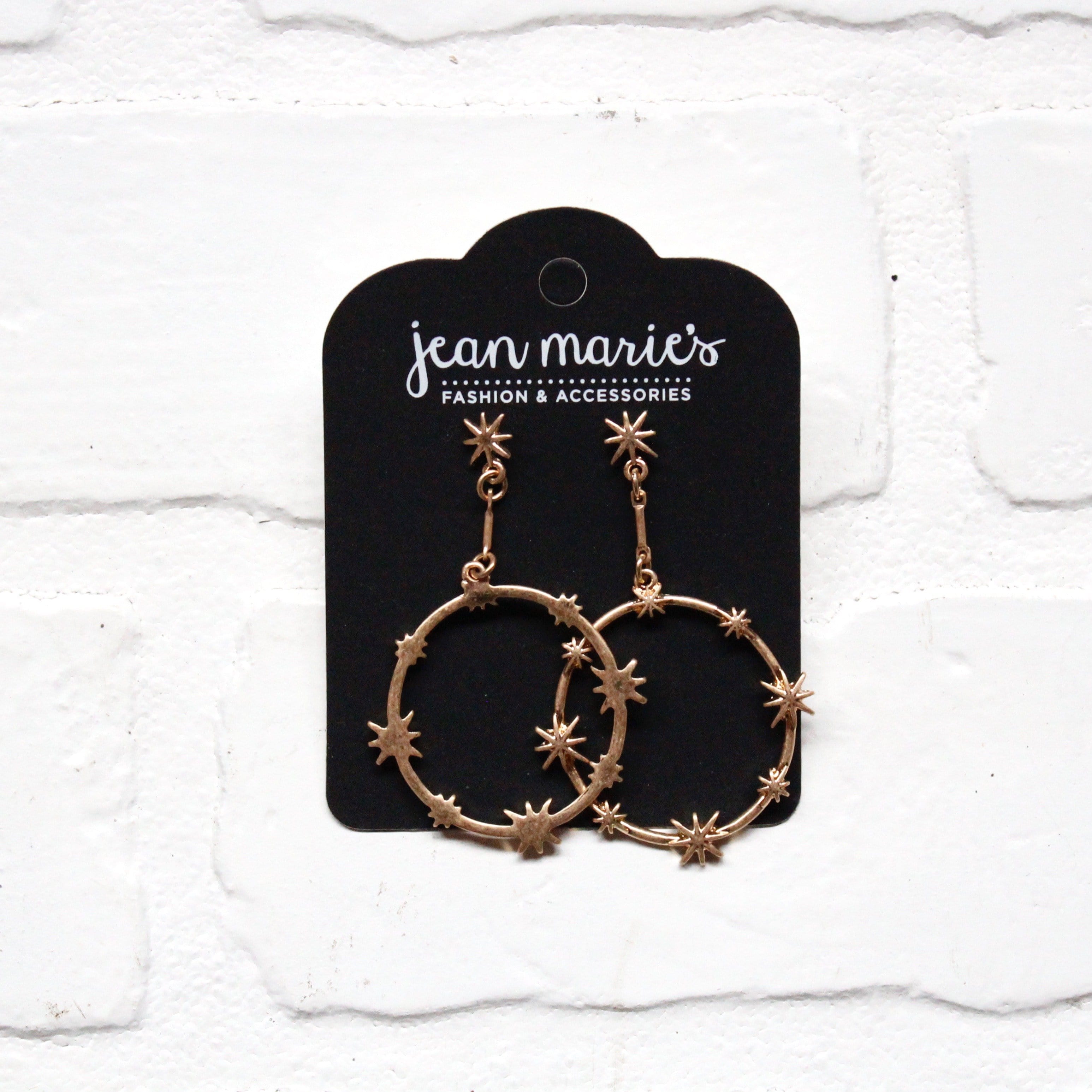 Star Drop Earring