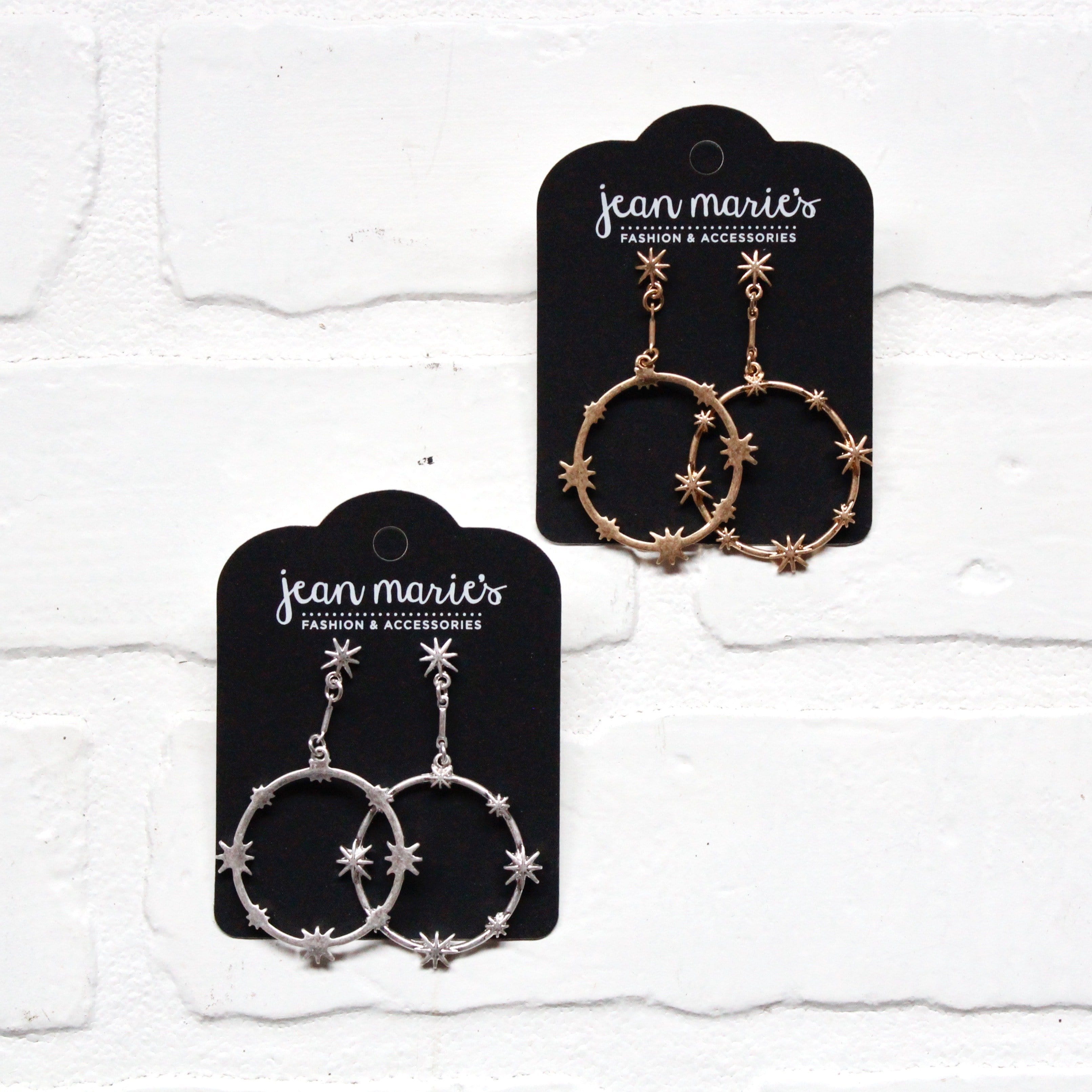 Star Drop Earring