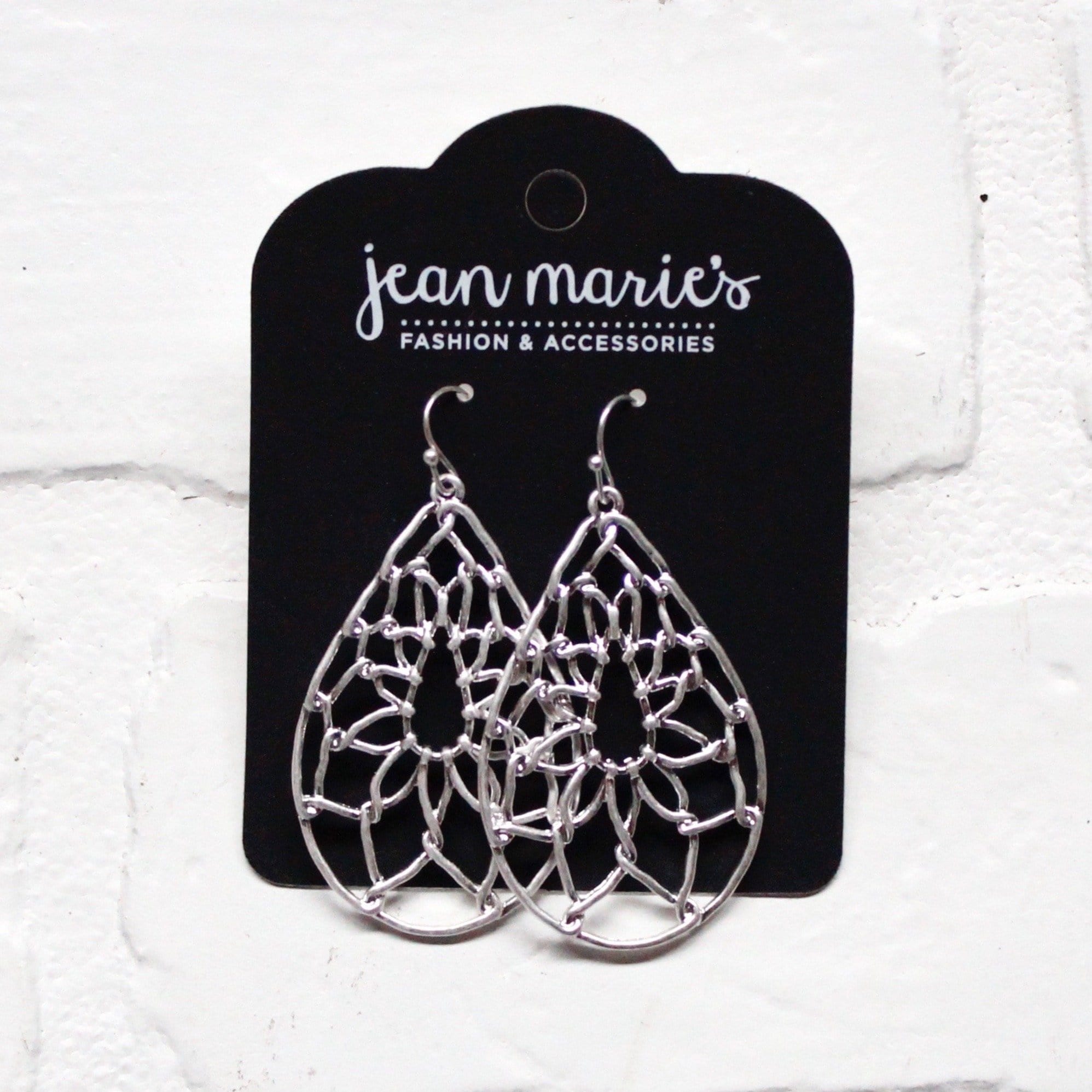 Woven Droplet Earring