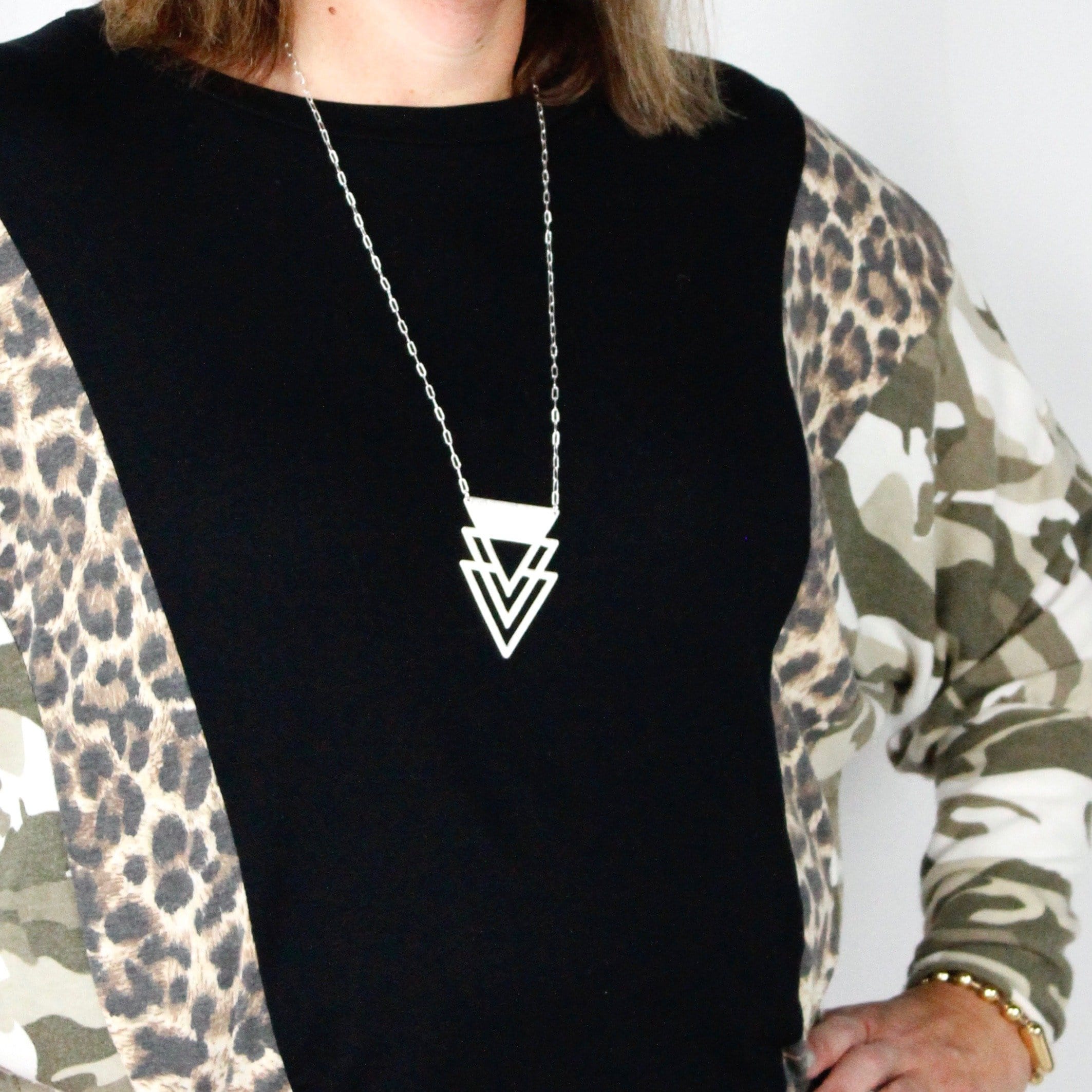 Silver Arrow Necklace
