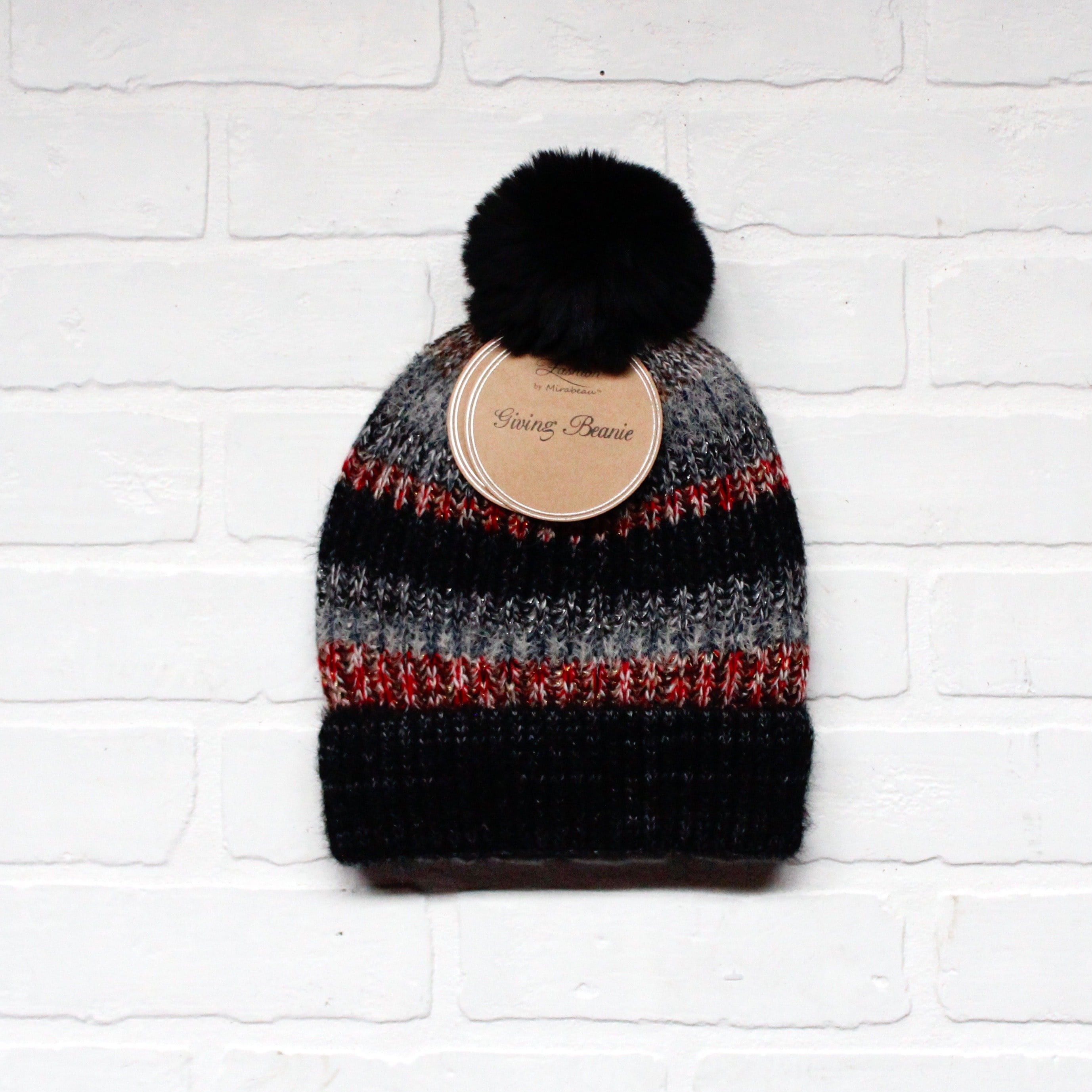 Multi Color Wool Blend Giving Beanie