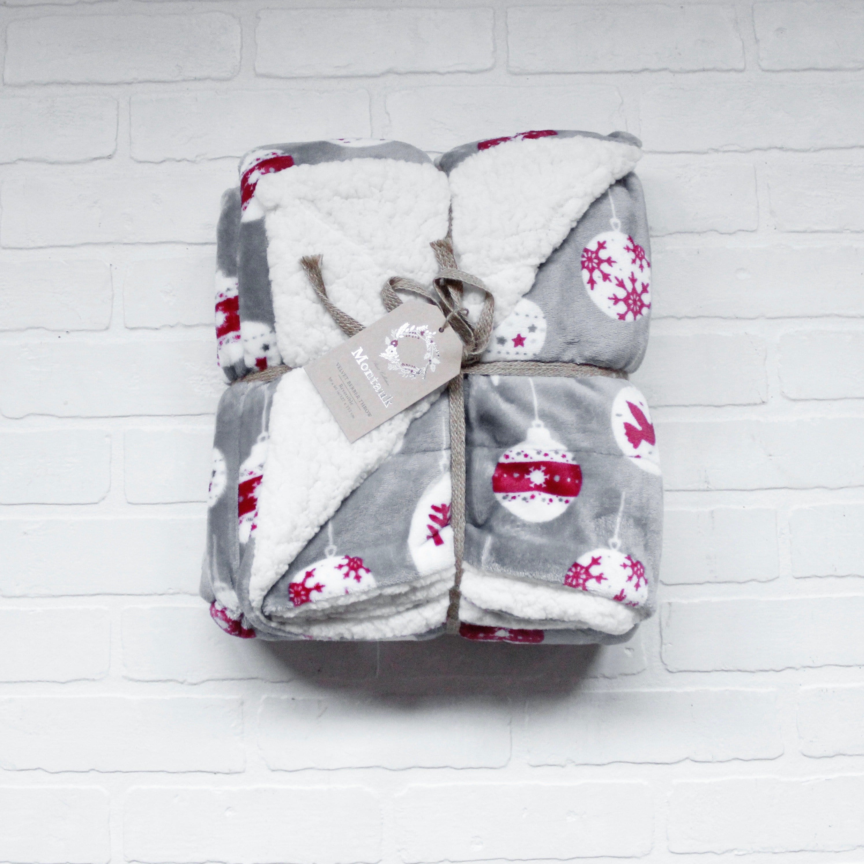 Holiday Velvet Throw