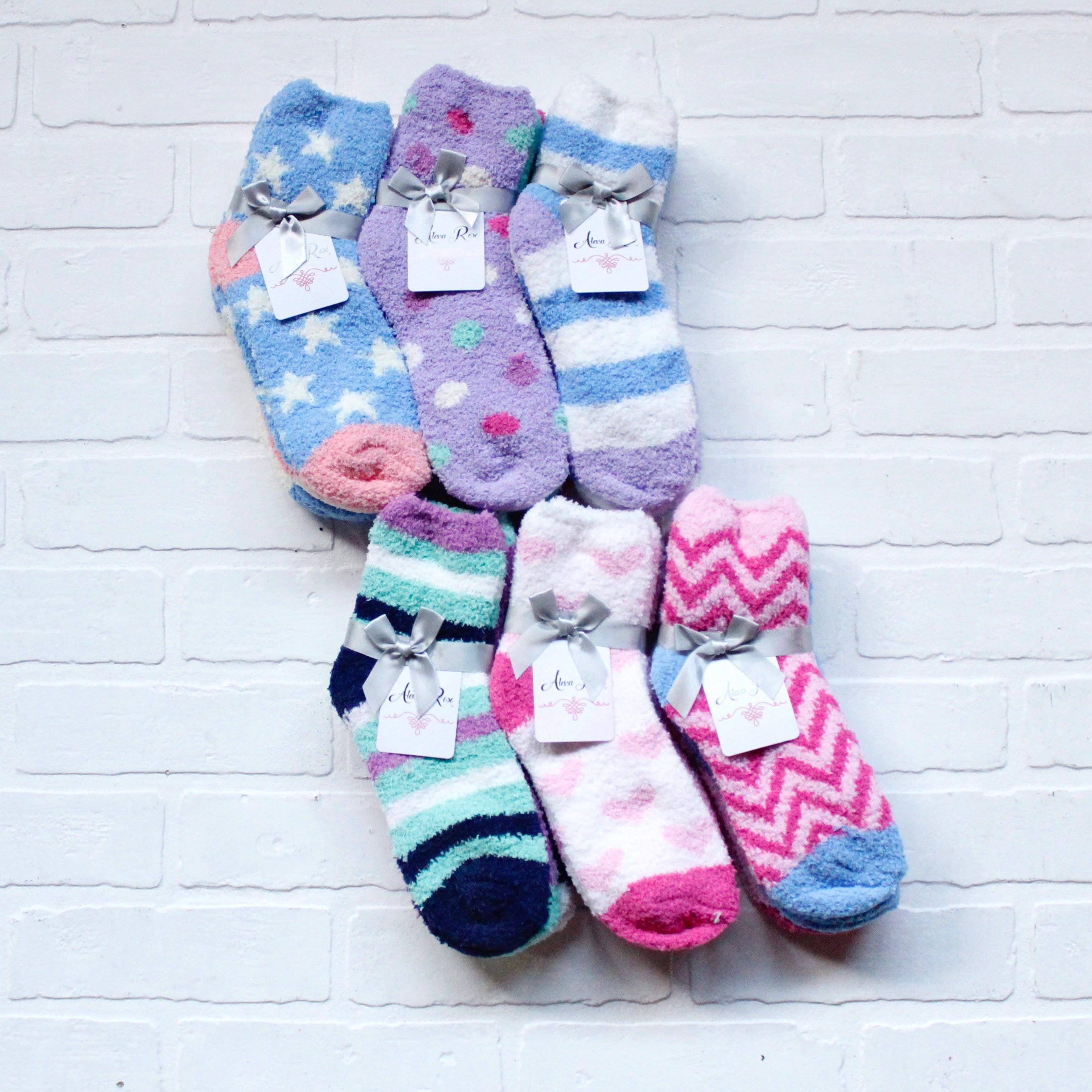 Plush Socks Set of 3