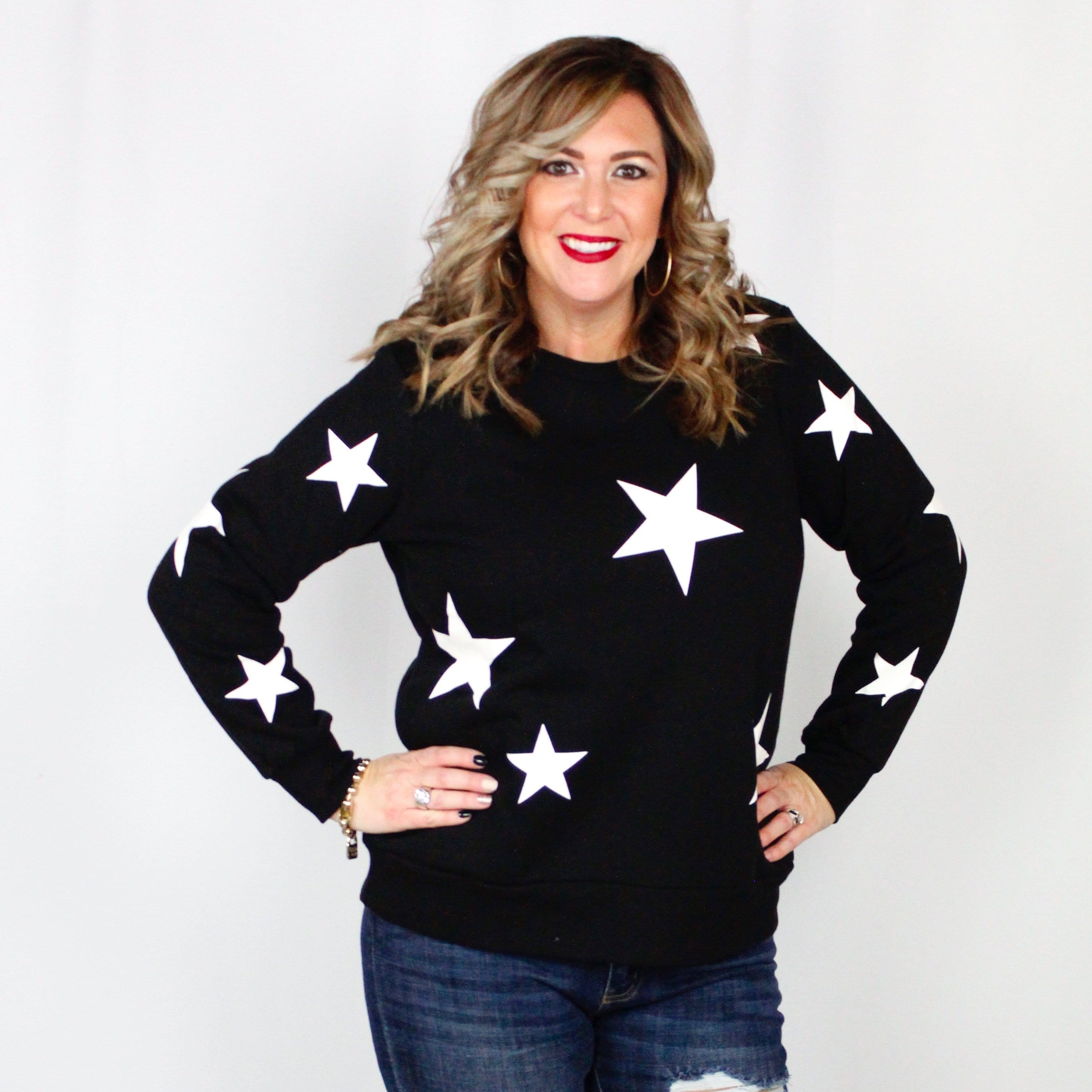Star Sweatshirt & Pant Set