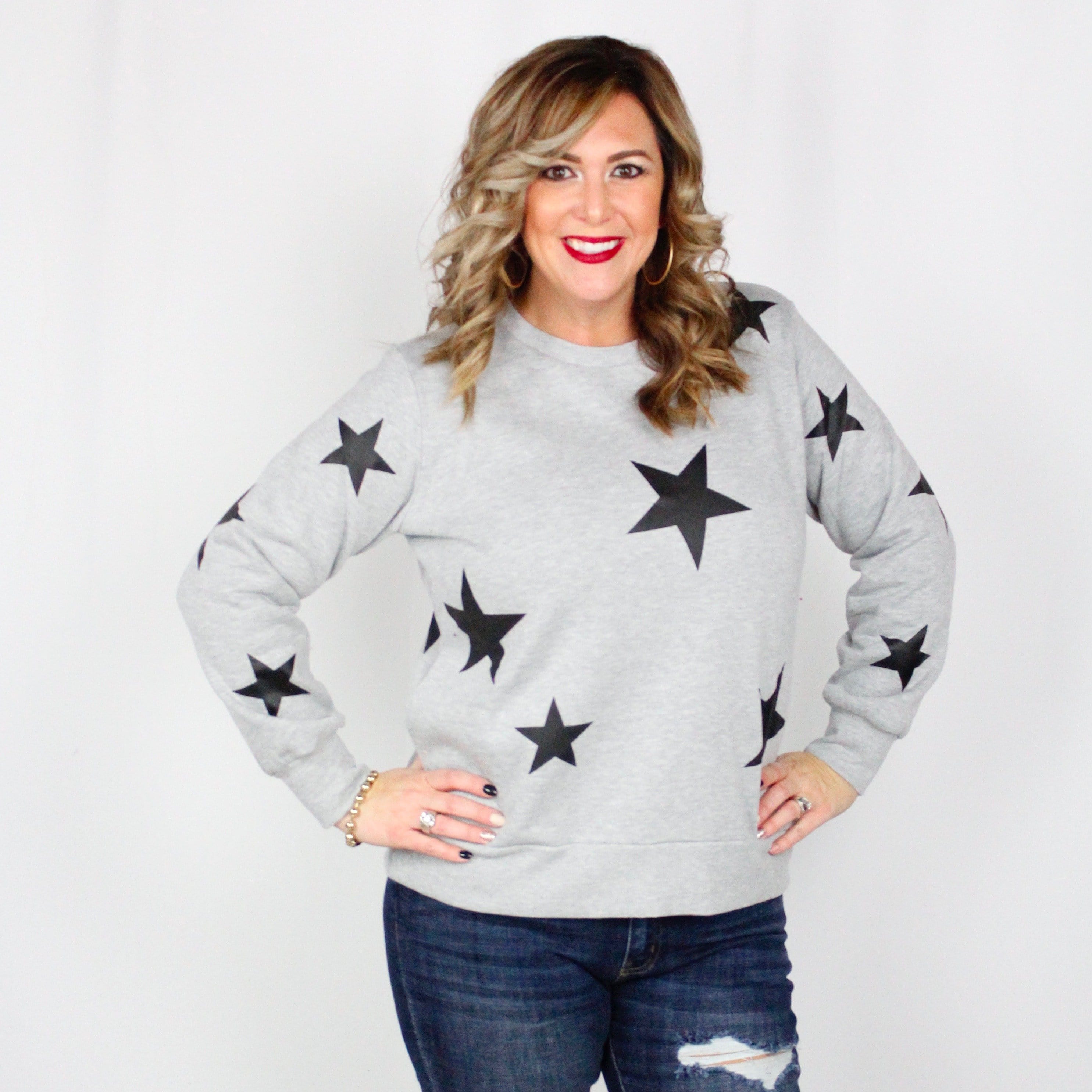 Star Sweatshirt & Pant Set