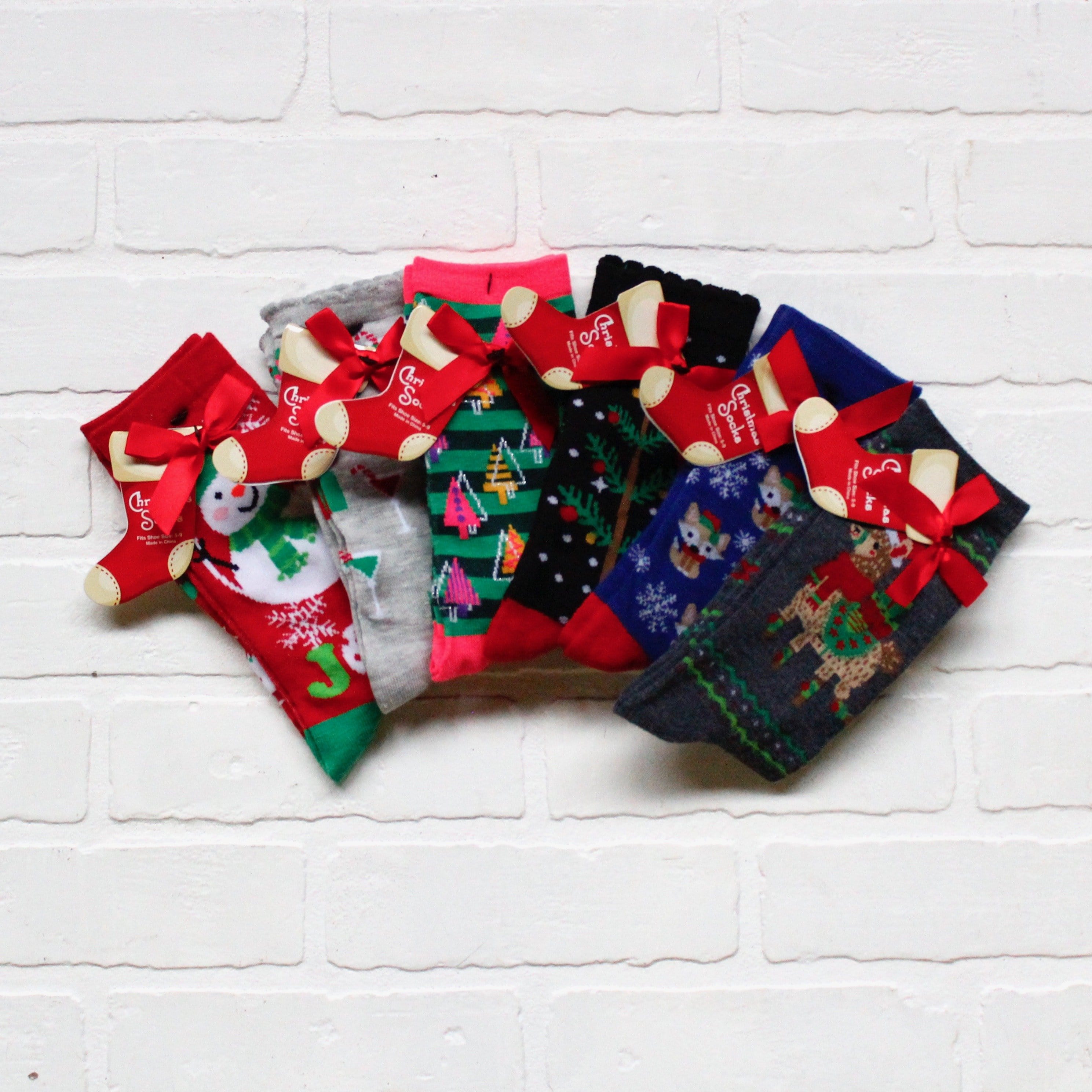 Women's Christmas Crew Sock