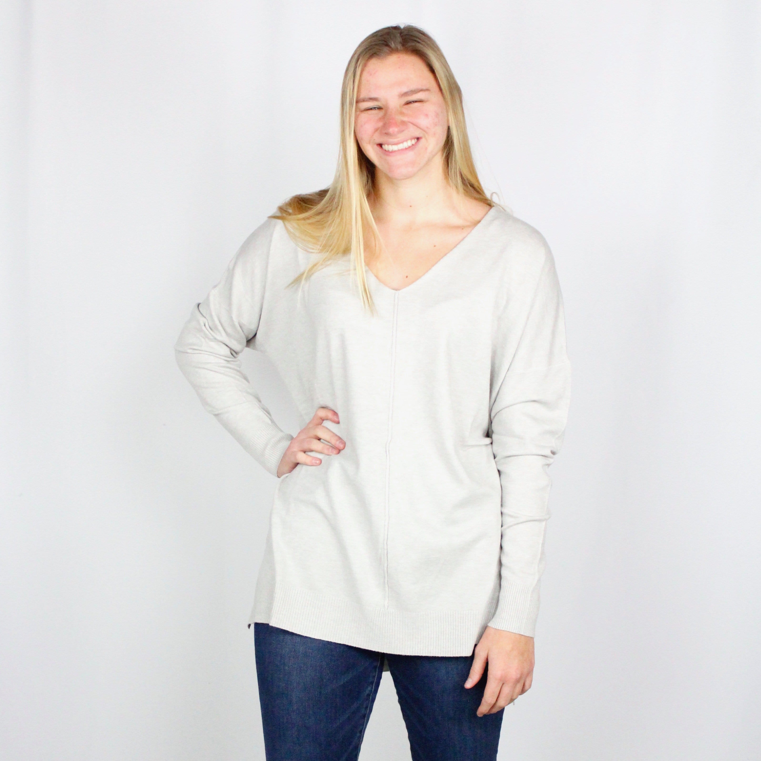 Vneck Butter Sweater