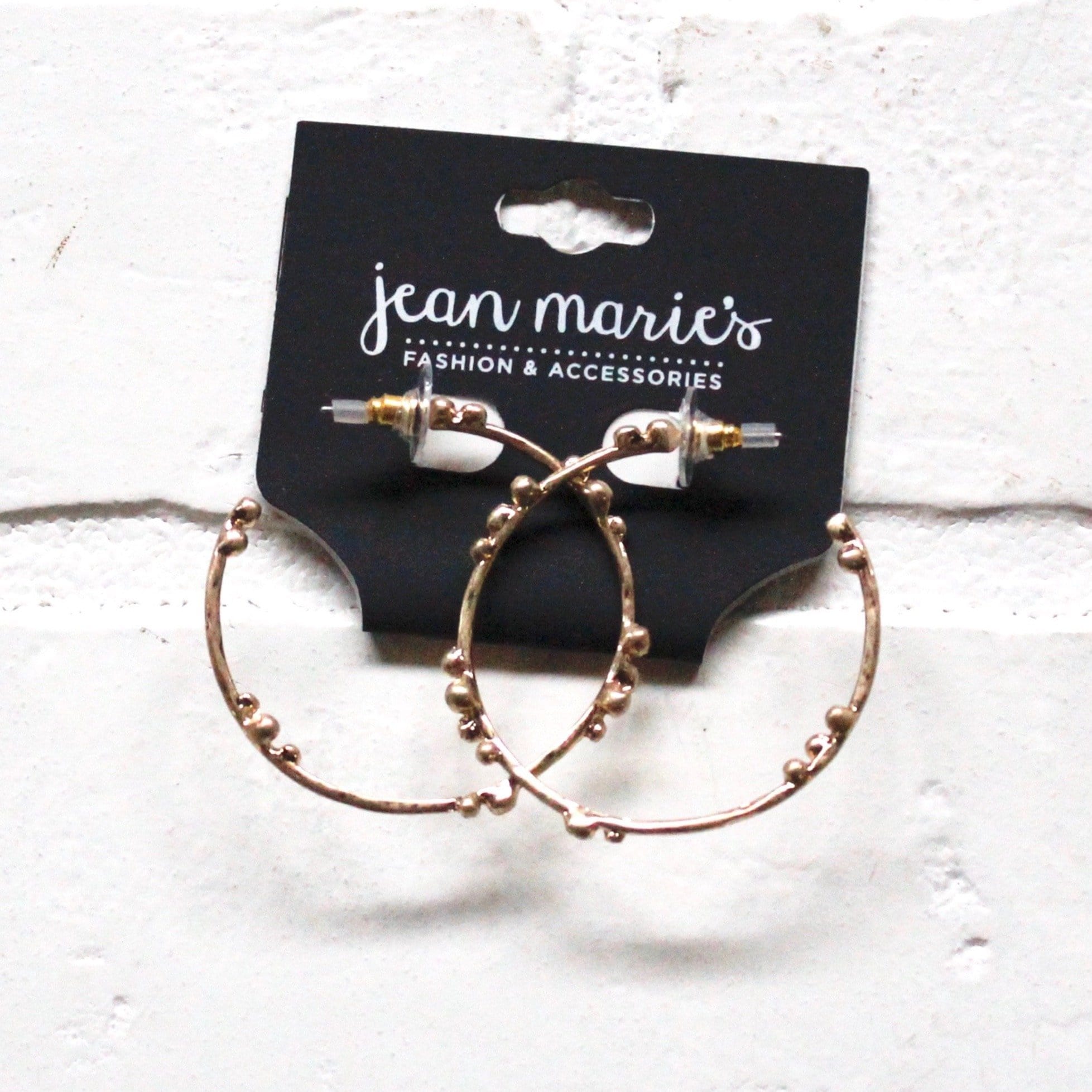 Texture Hoop Gold