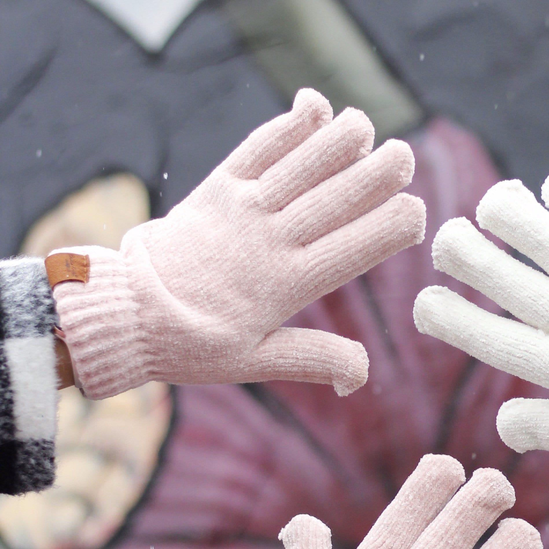 Chenille Gloves