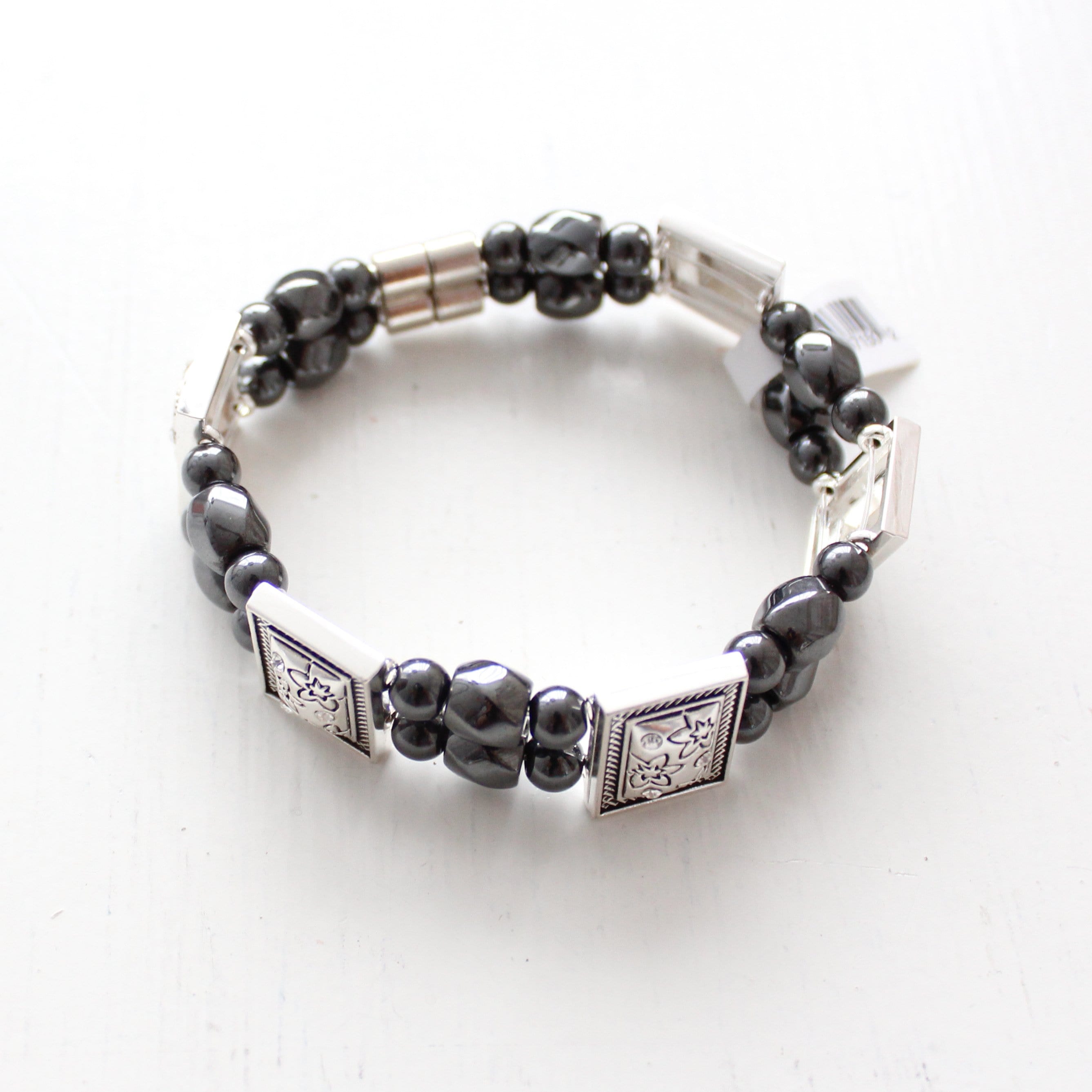 Floral Mix Magnetic Bracelet