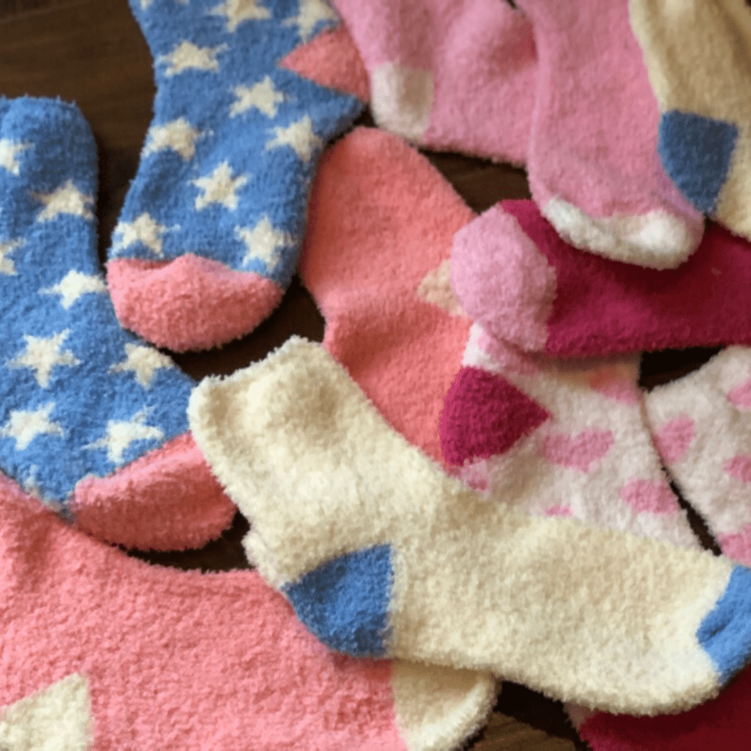 Plush Socks Set of 3