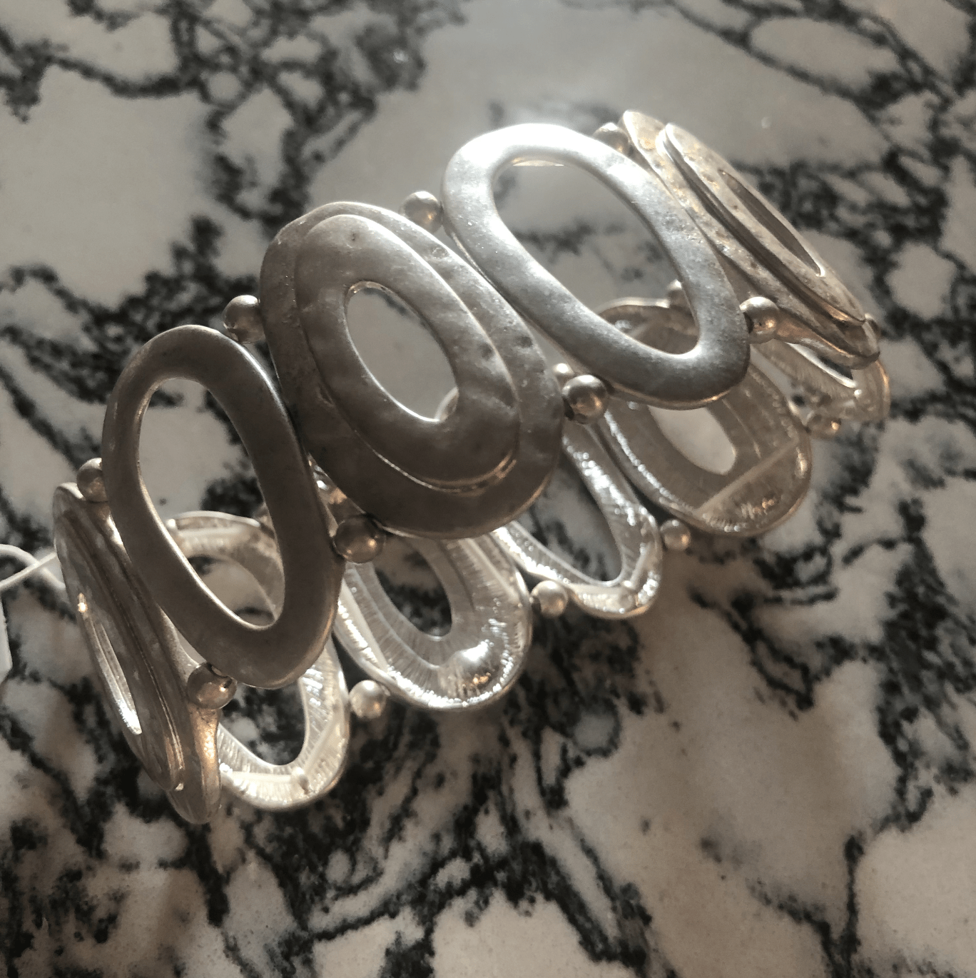 Silver Stretch Bracelet