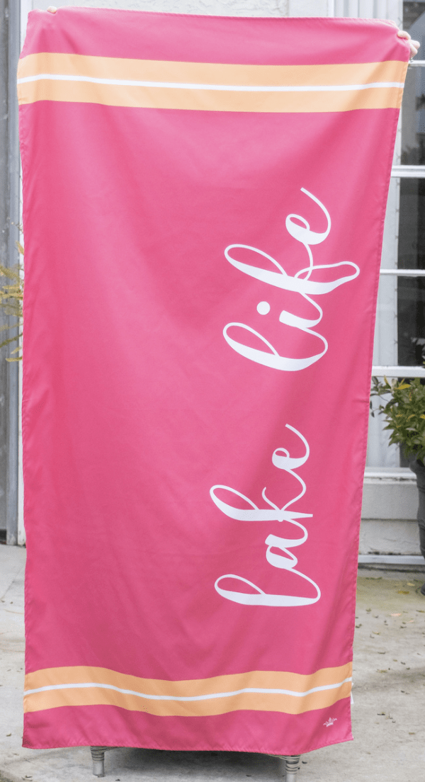 Lake Life Beach Towel