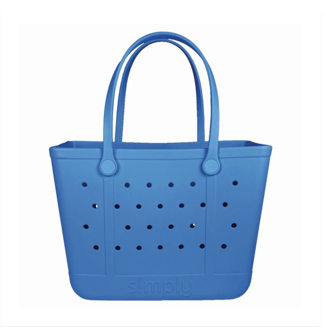 Simply Southern Large Solid Waterproof Tote