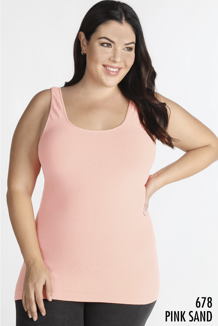 NikiBiki Extended Size Jersey Tank - Brights