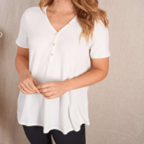 Off White Favorite Henley Top