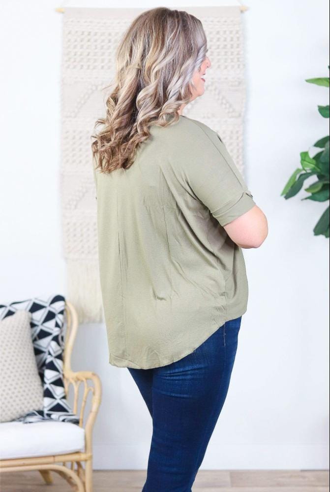 Cross Front Top