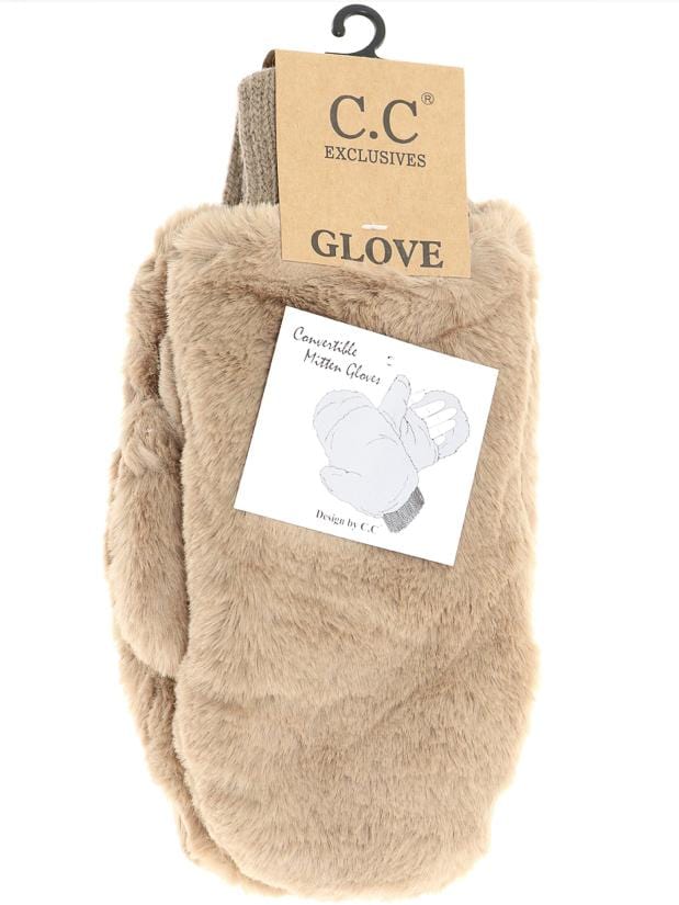 Fur Lined Mitten