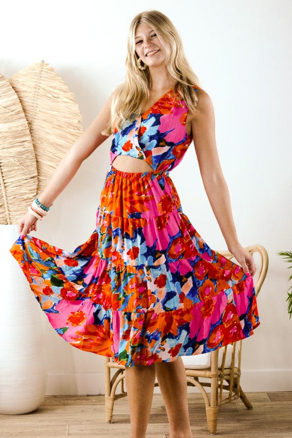 Pink Vintage Charm Dress