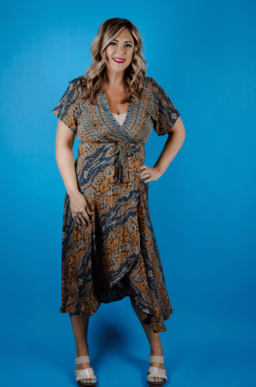 Eliana Wrap Dress