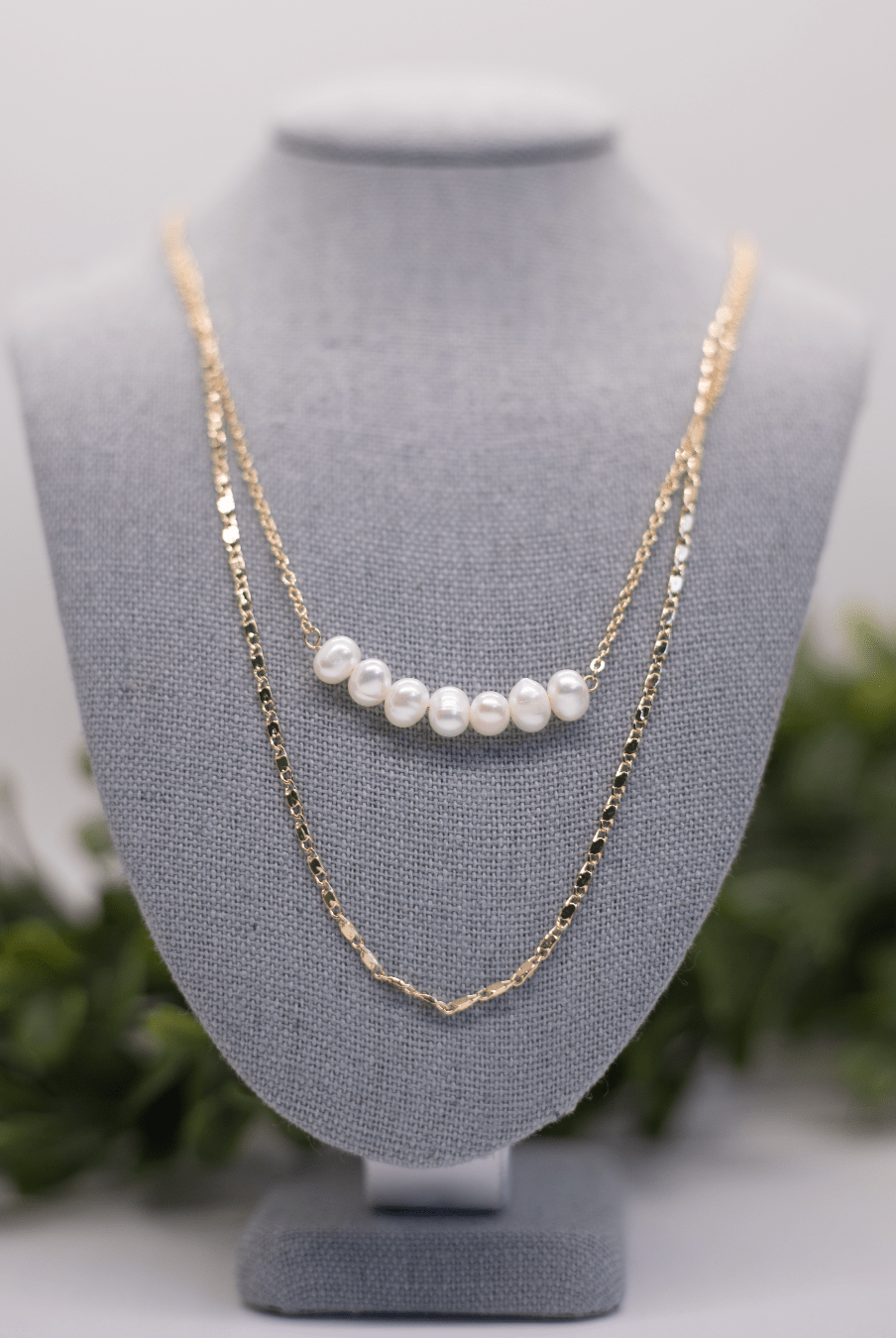 Gold Pearl Double Strand