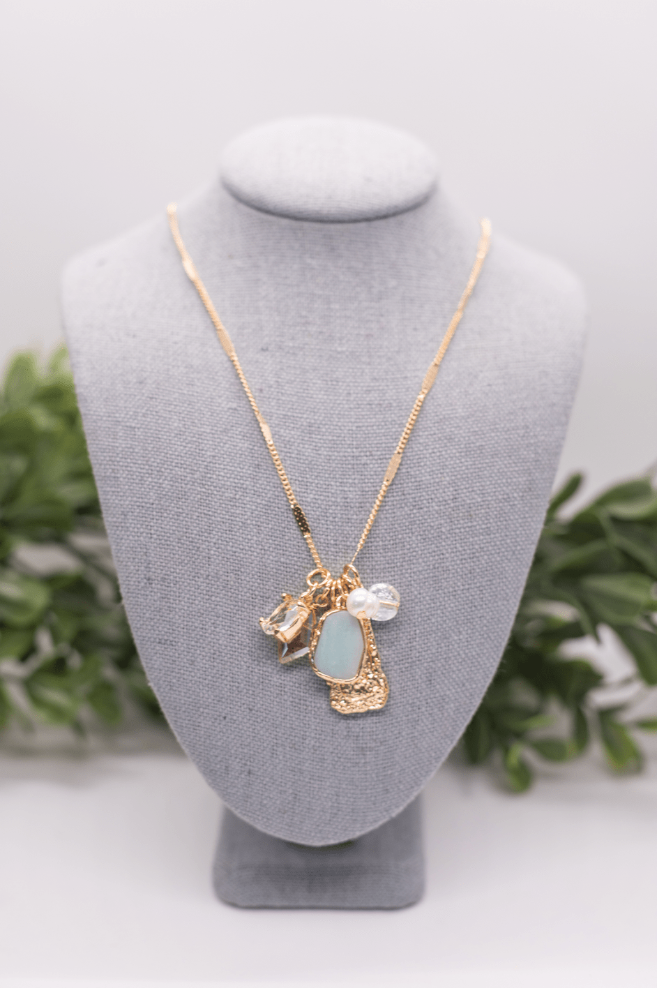 Mint & Gold Collection Necklace