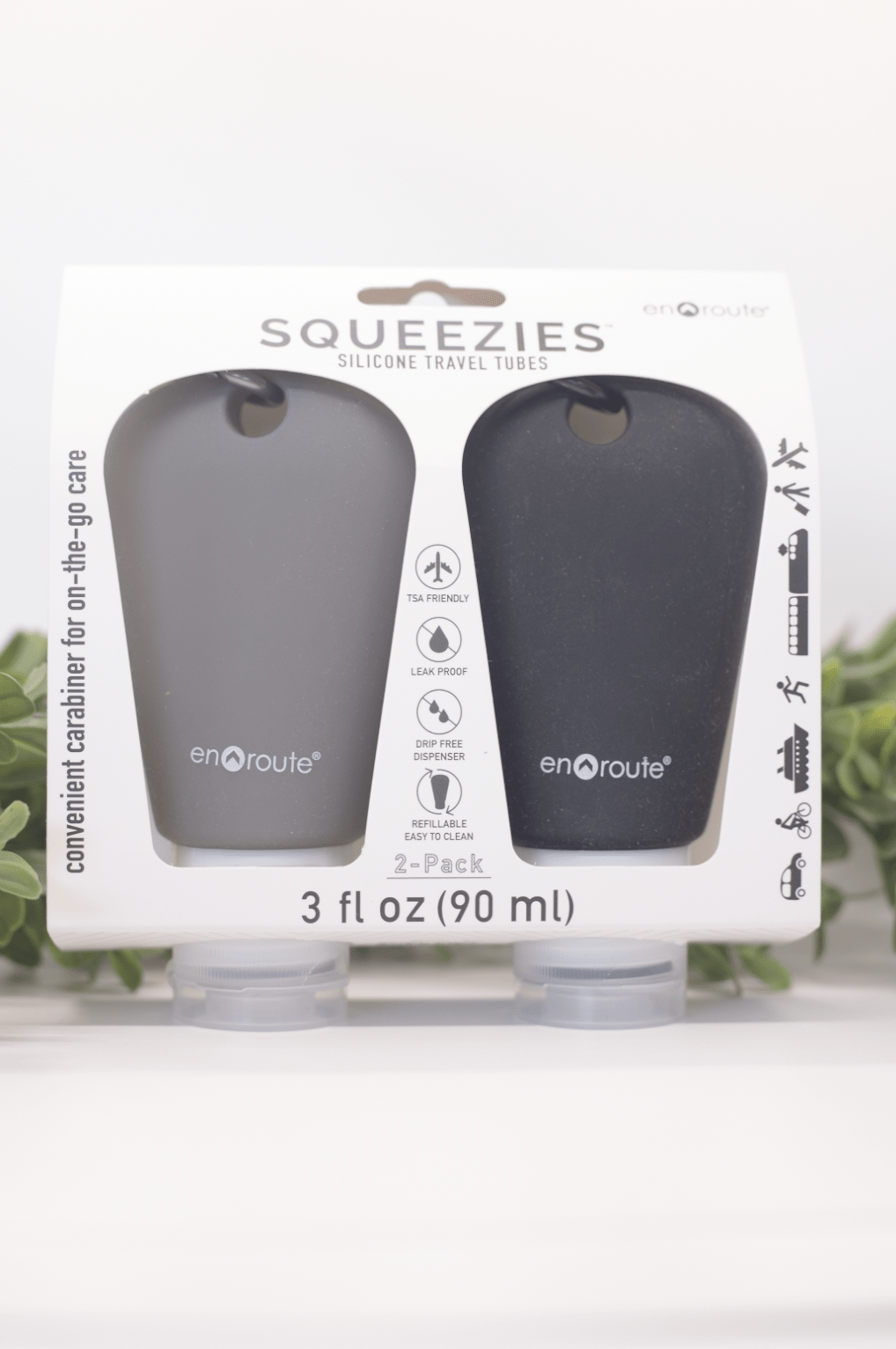 2pk Silicone Travel Tubes