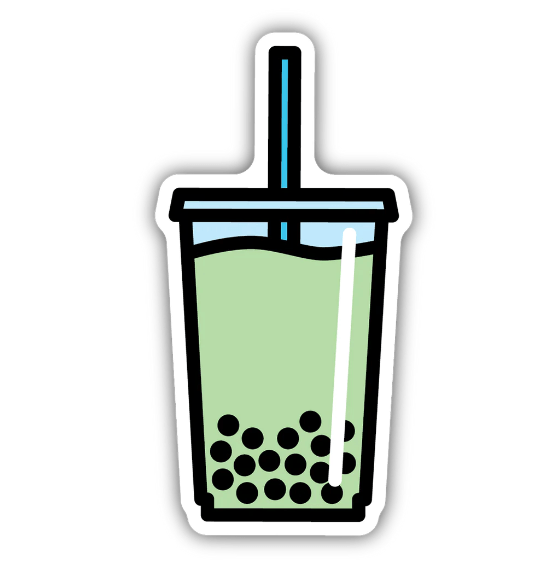 Boba Tea Sticker