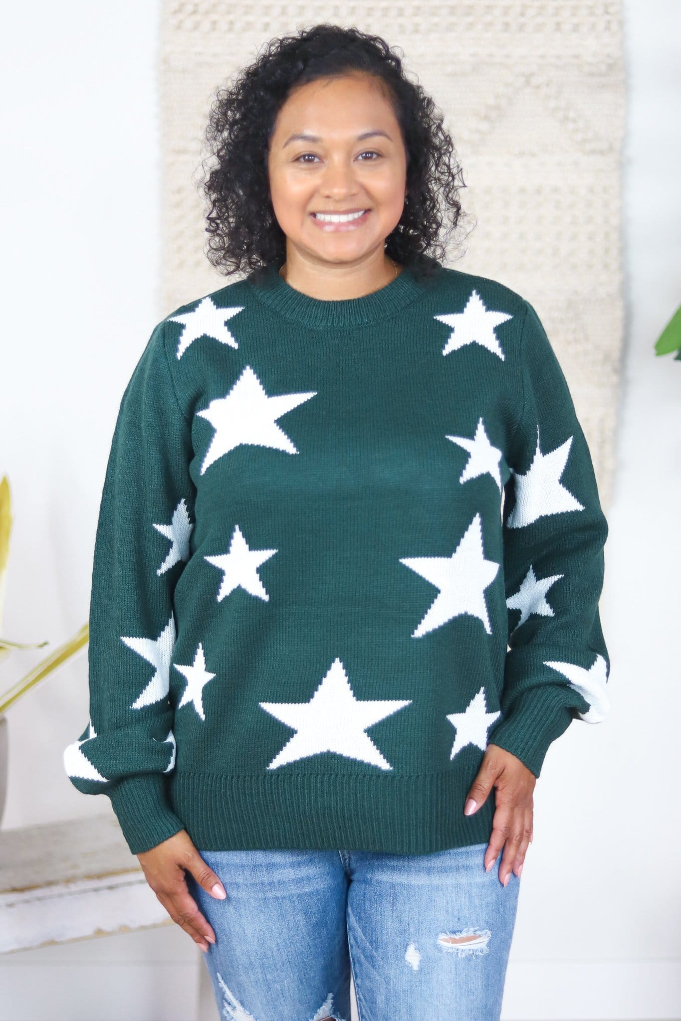 Star Pattern Sweater