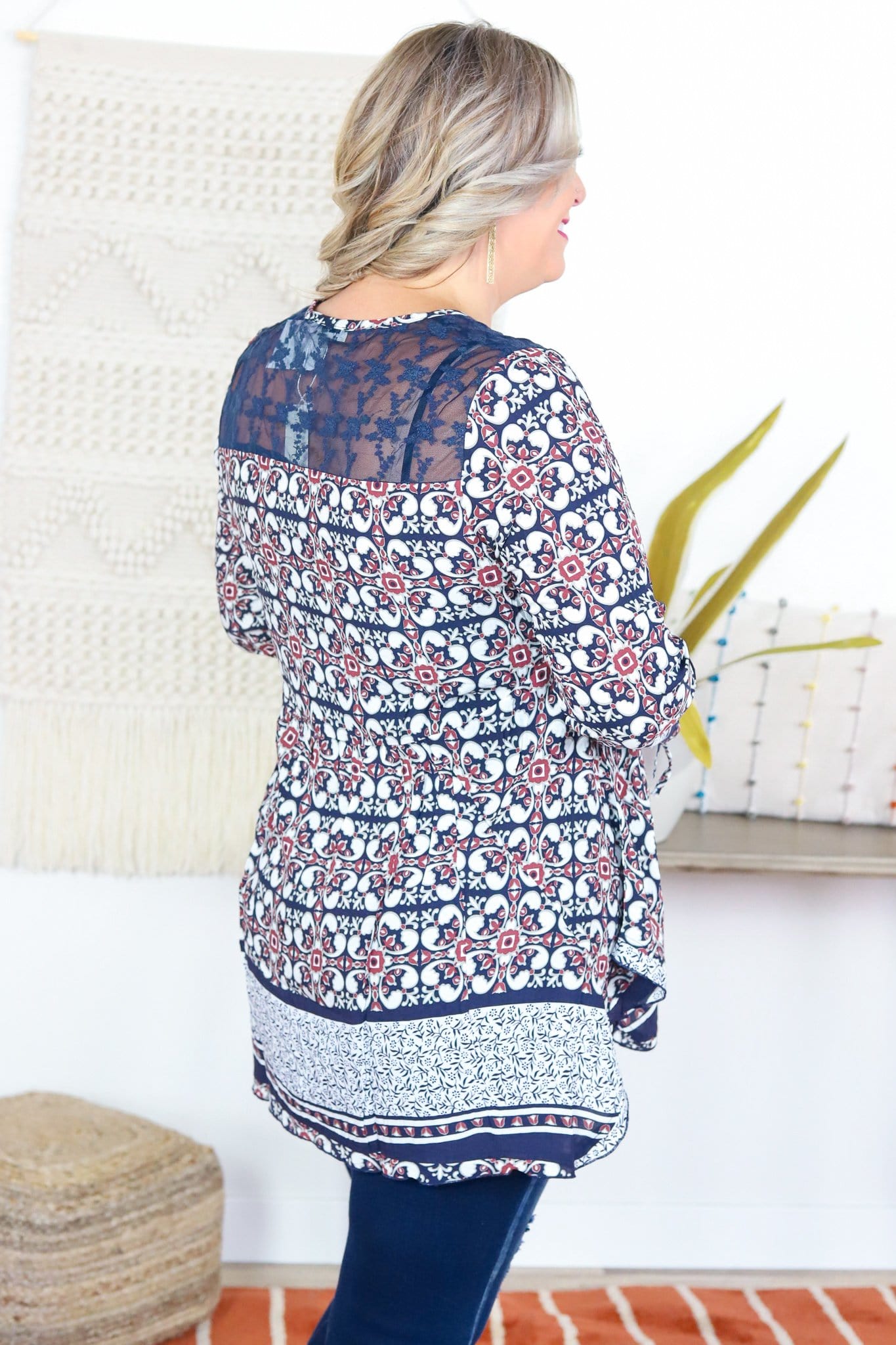 Mandala Lace Top