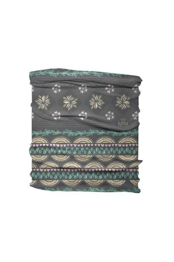 Grey Heart Half Headband