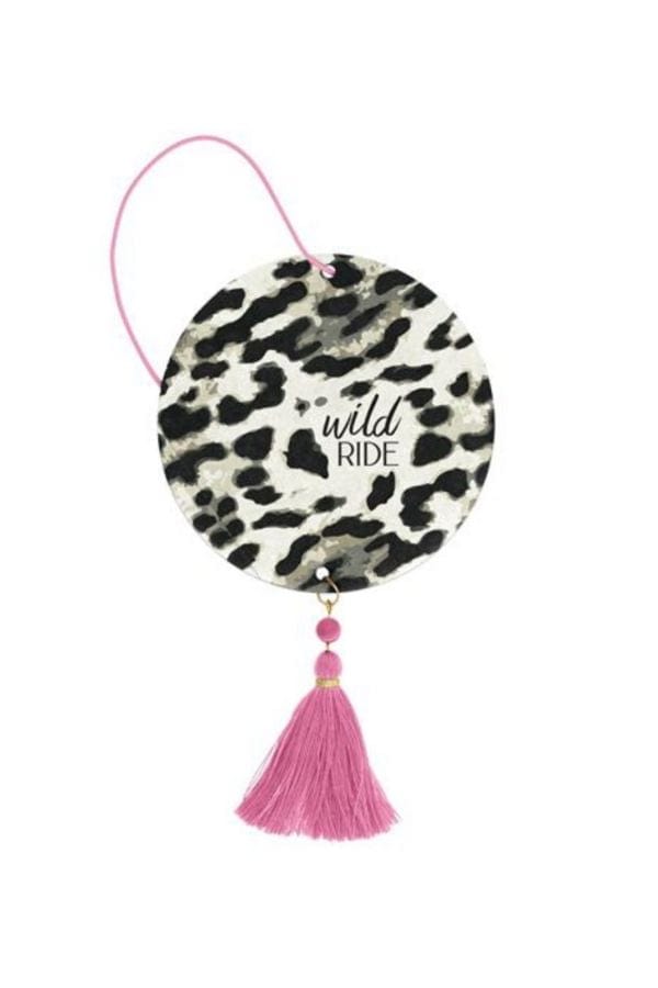 Leopard Vanilla Air Fresher S/2