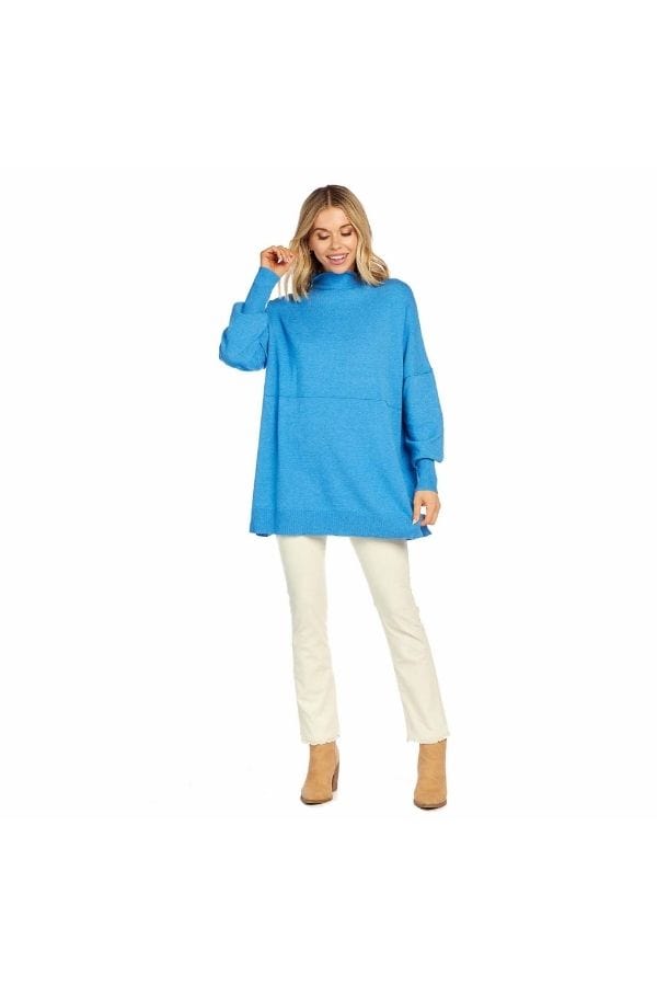 Blue Rivers Mockneck Sweater OS