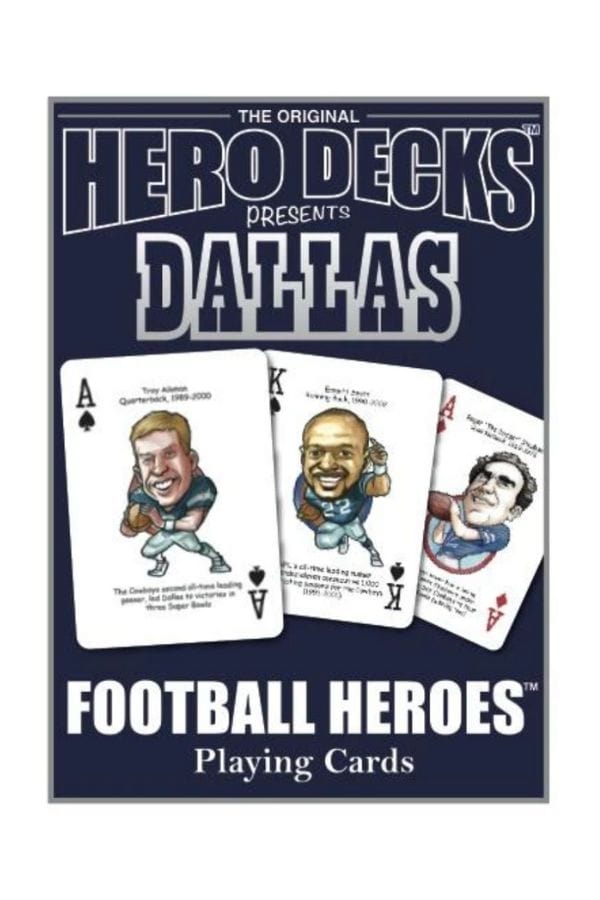Hero Decks Playing Cards: Dallas Football Heroes