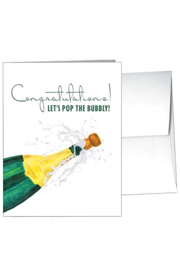 Popping the Cork Greeting Card