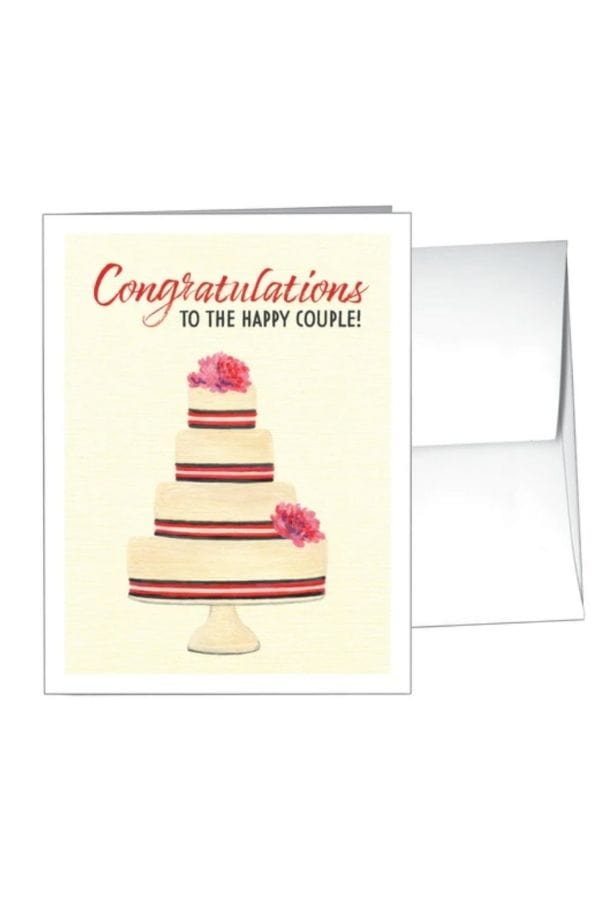 Four Tiers Greeting Card