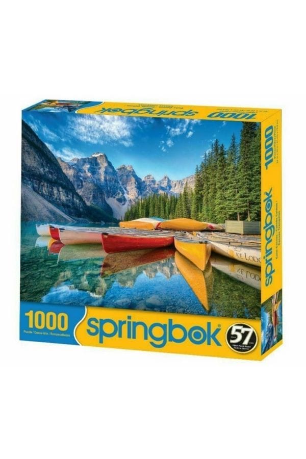Calm Canoes 1000 Piece Puzzle