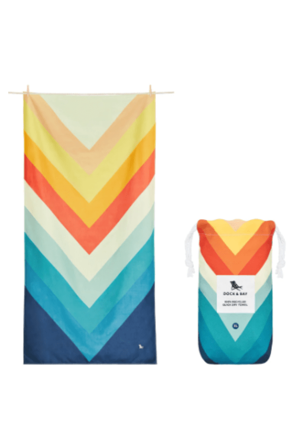 Quick Dry Towel - Chevron Chic XL