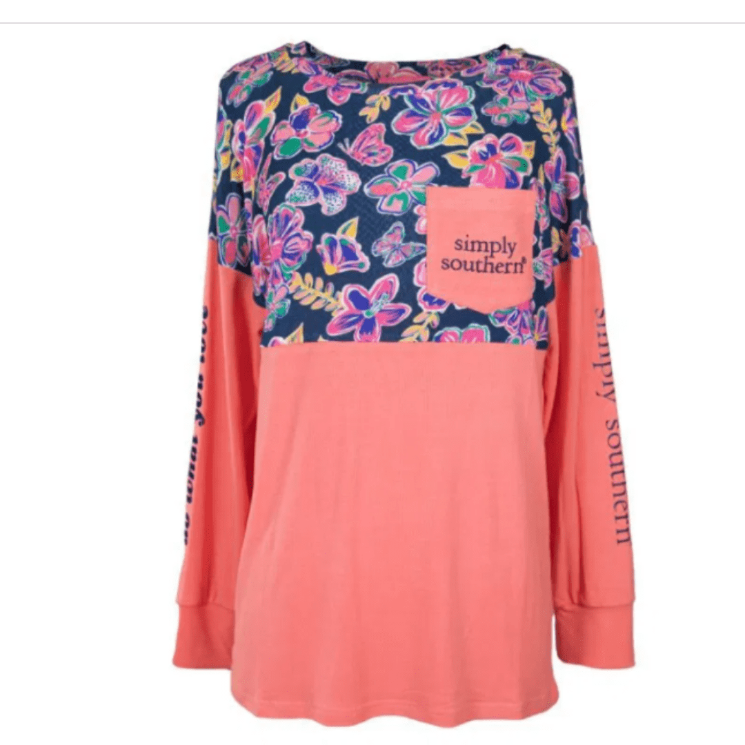 Simply Southern Butterfly Simply Jersey Top