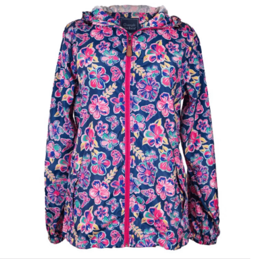 Simply Southern Butterfly Rain Jacket