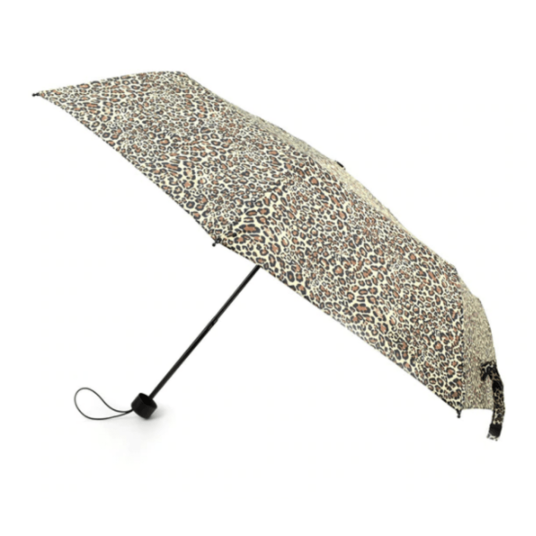 Animal Print Telescopic Compact Umbrella