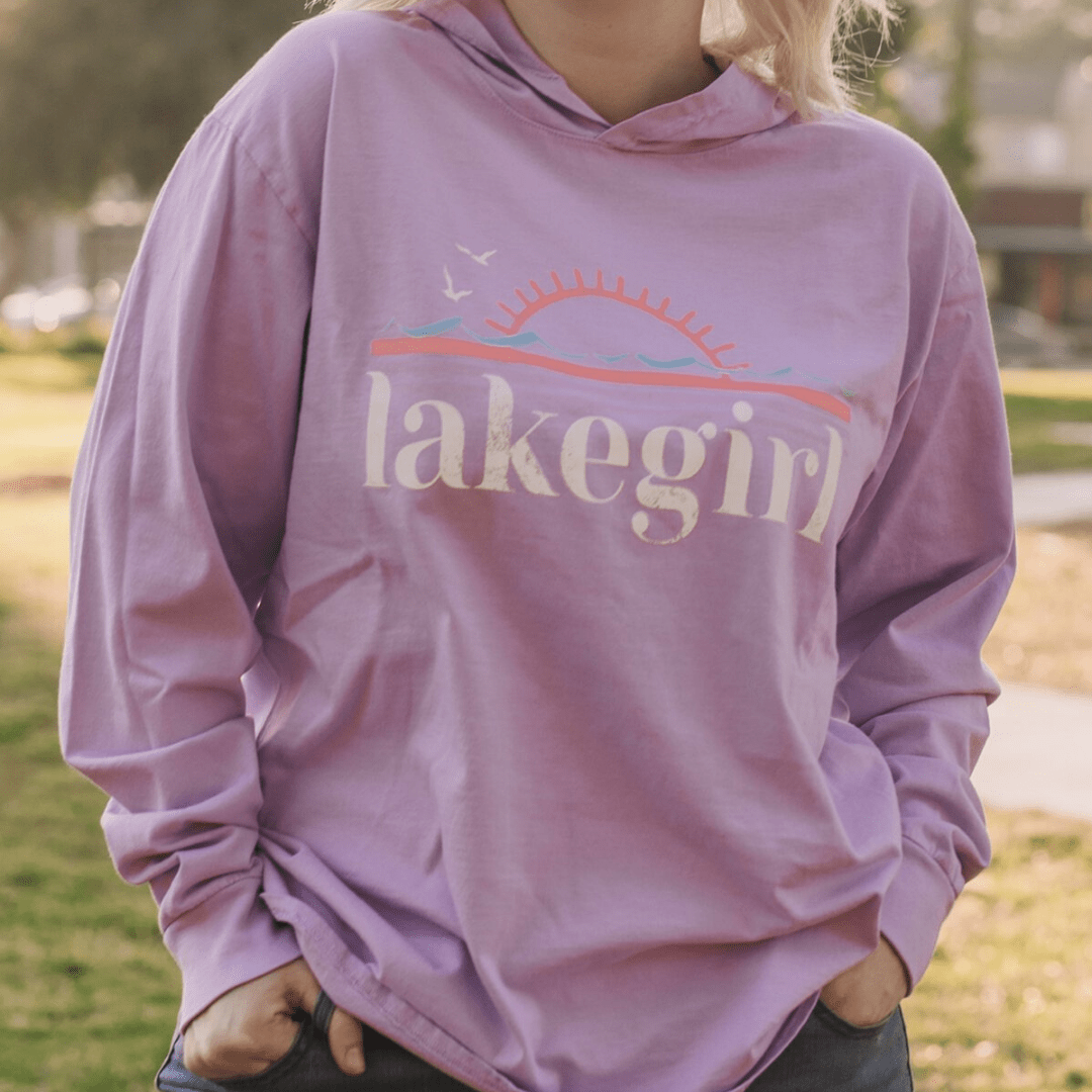 Heartful Sun Wave Hoodie Tee