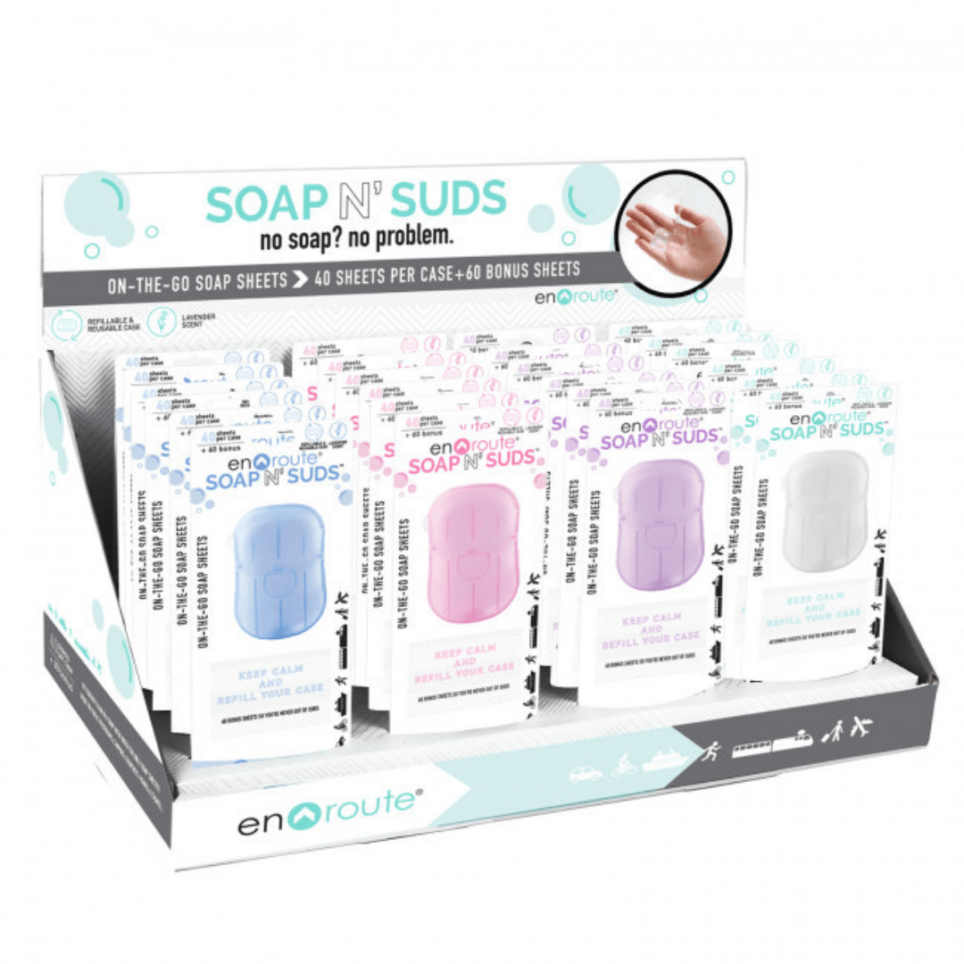 Assorted On The Go Soap Sheets