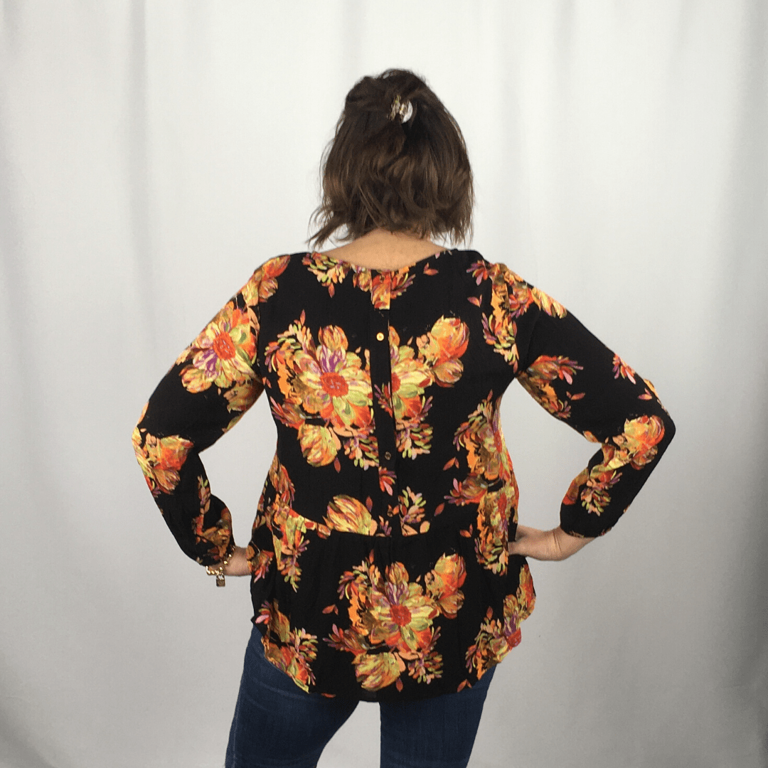 Floral Party Top