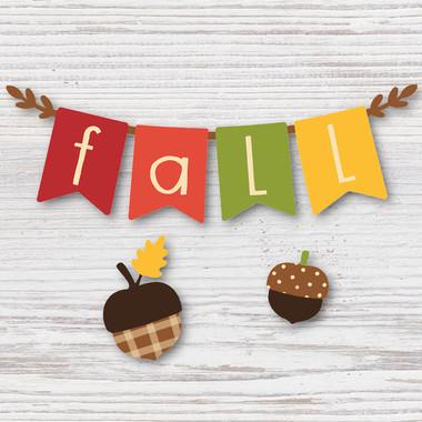 Fall Banner Magnets S/3