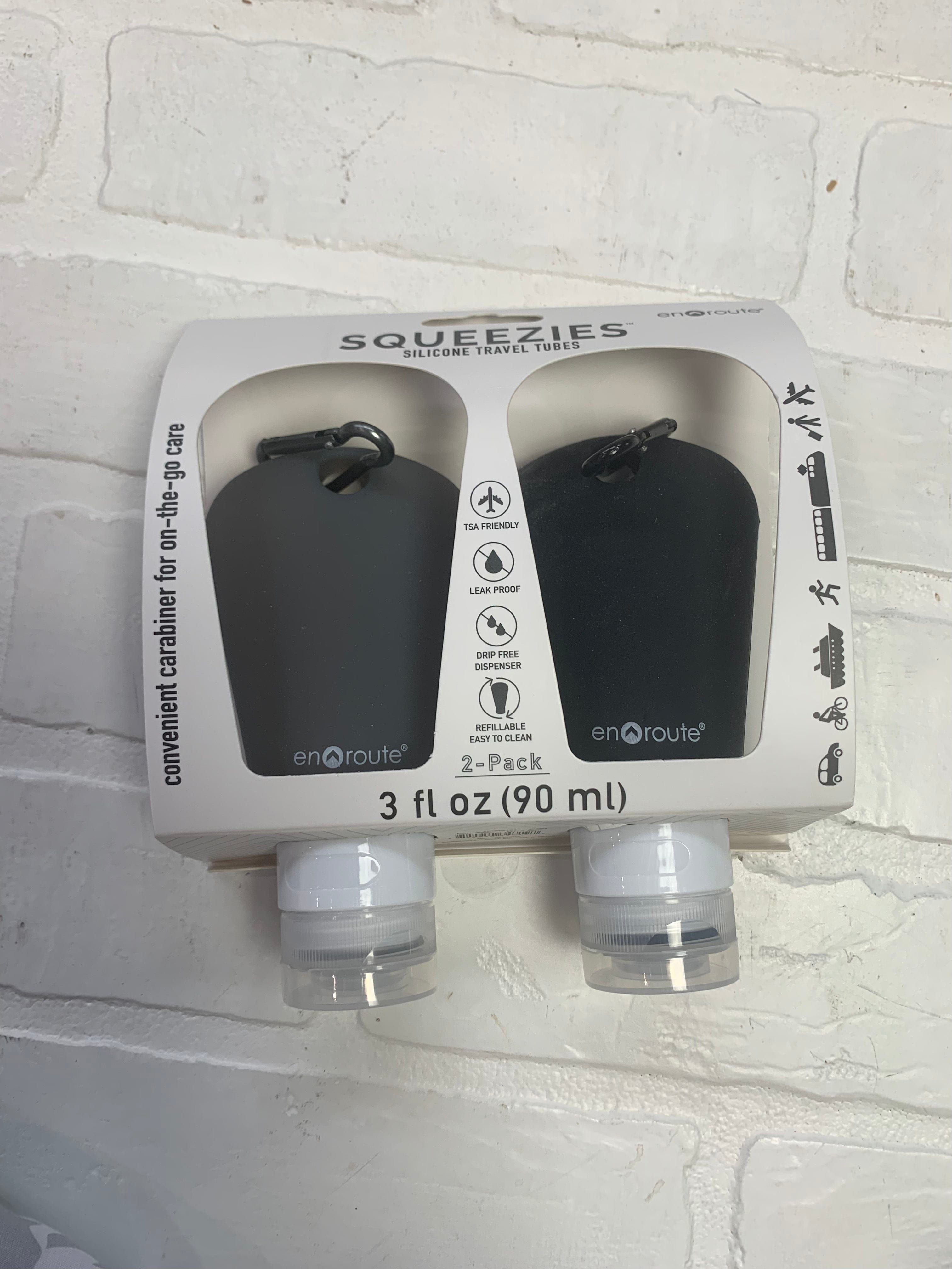 2pk Silicone Travel Tubes