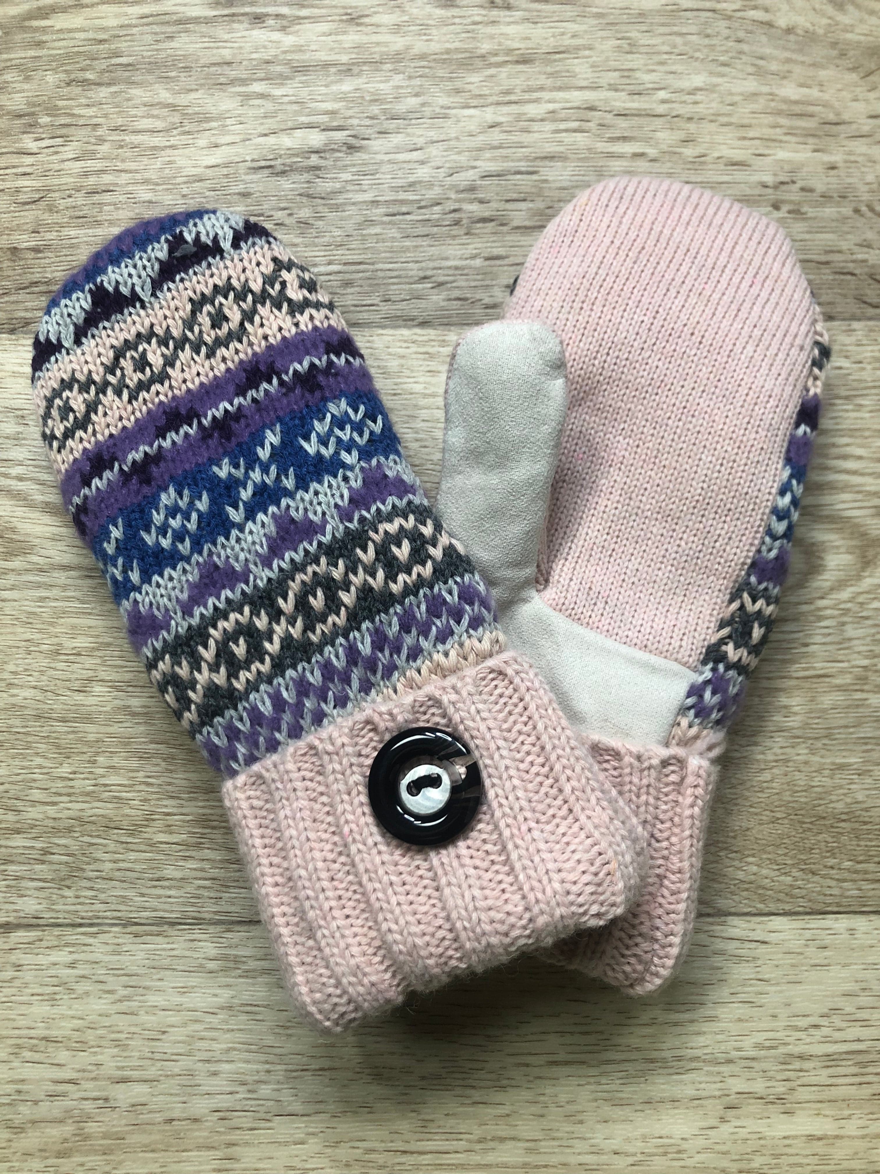 Pink Live Life Cozy Mittens