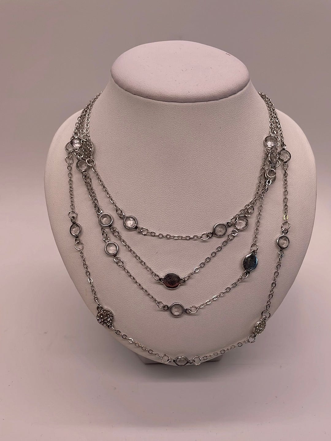 Silver Stack Necklace