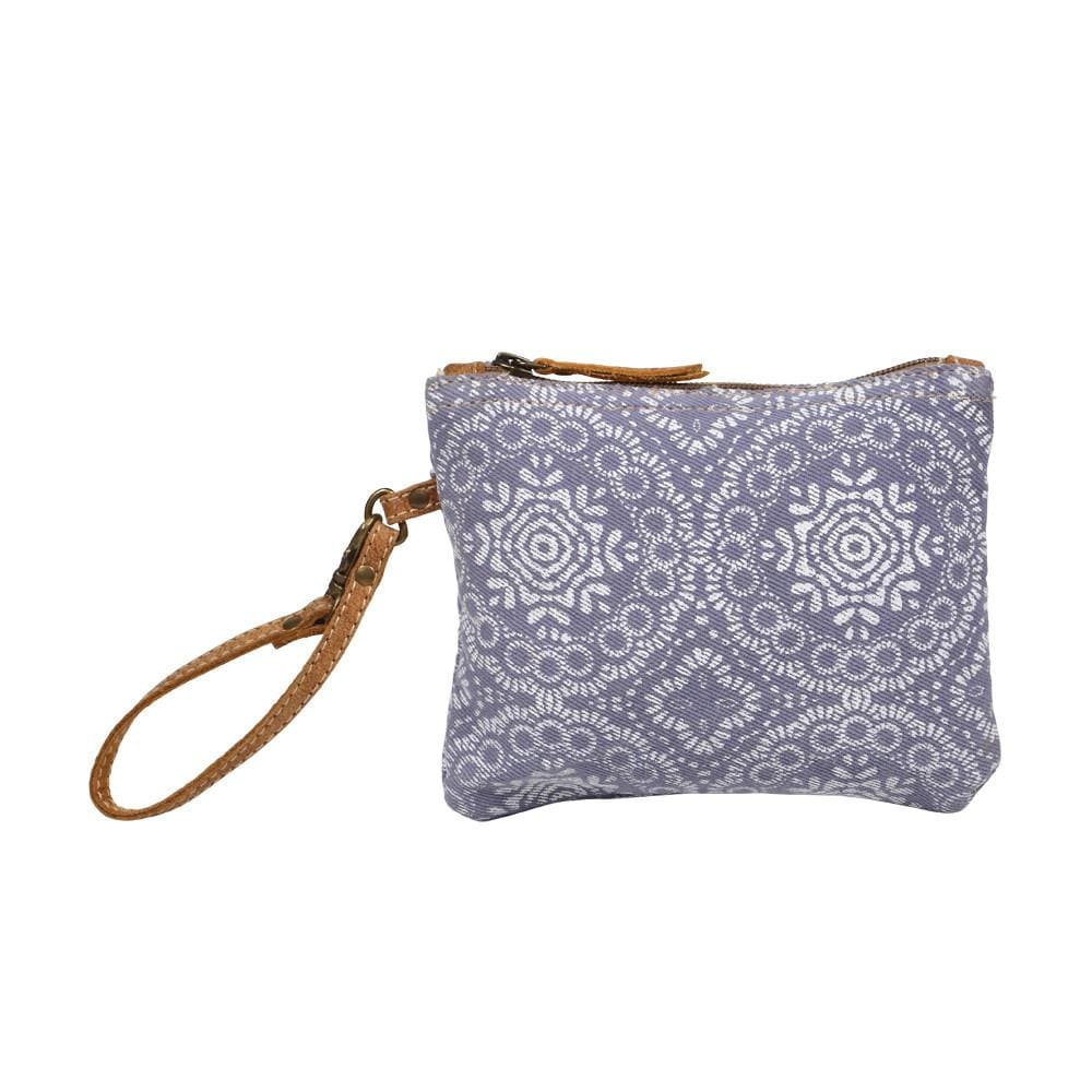 Lavender Abstract Pouch