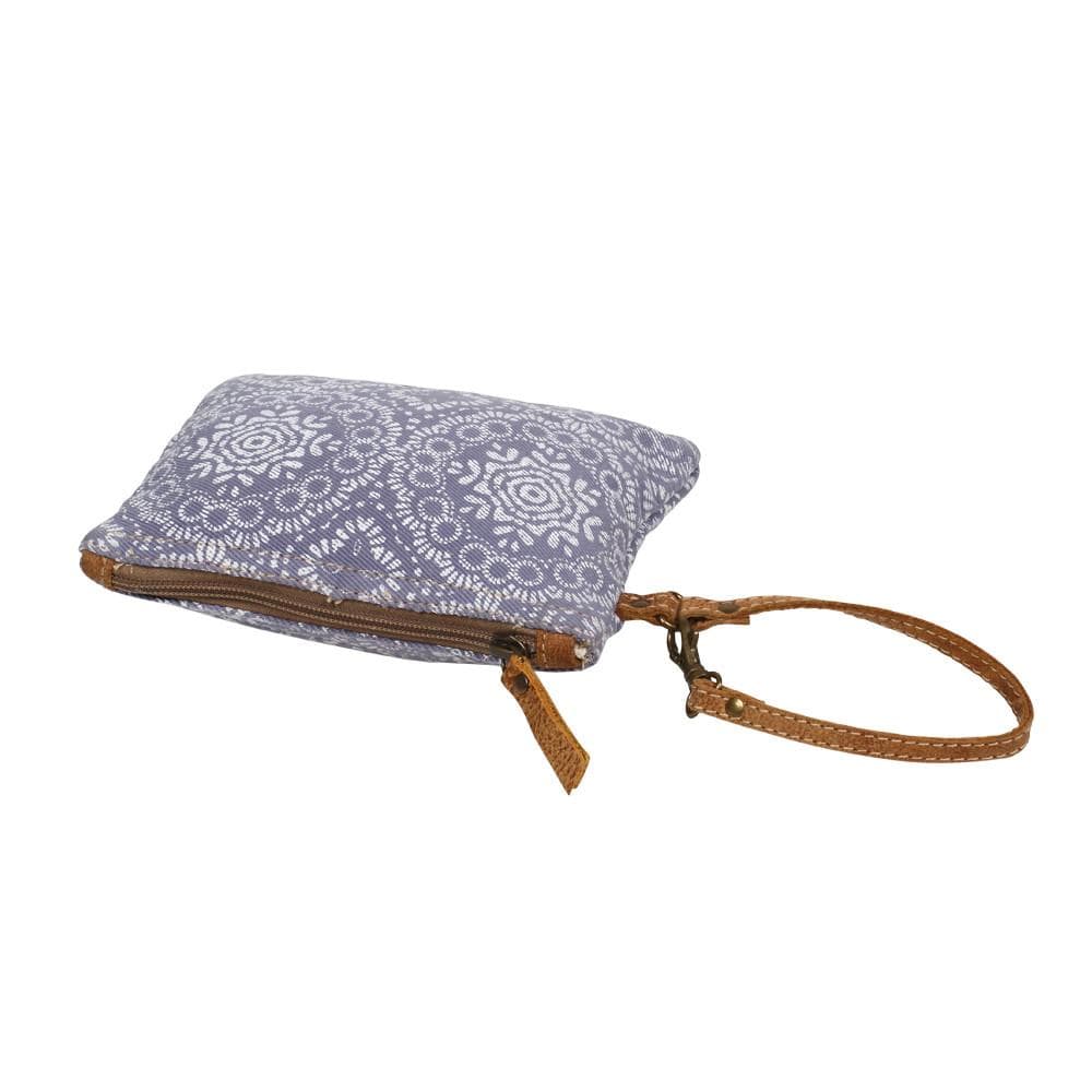 Lavender Abstract Pouch